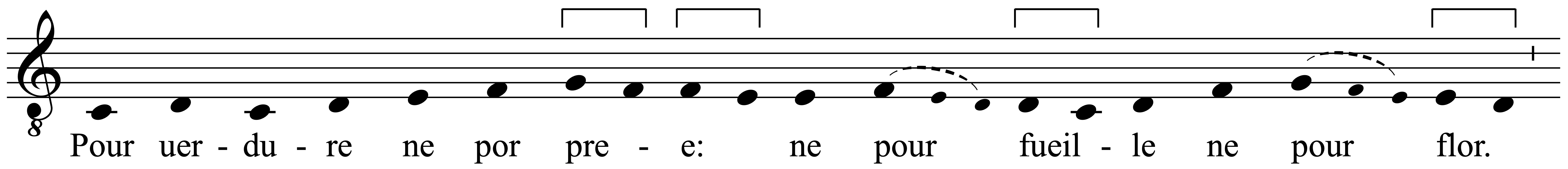 Work musical notation